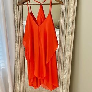 GIANNI BINI Orange Dress